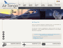 Tablet Screenshot of airtango.com.ar